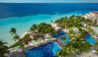 Dreams Sands Cancun Resort Swimmable Beach View - Vacation Club Preview Promotion