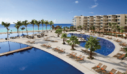 Dreams Riviera Cancun Resort Octagonal Suites and Oceanfront Pool - Vacation Club Preview Promotion